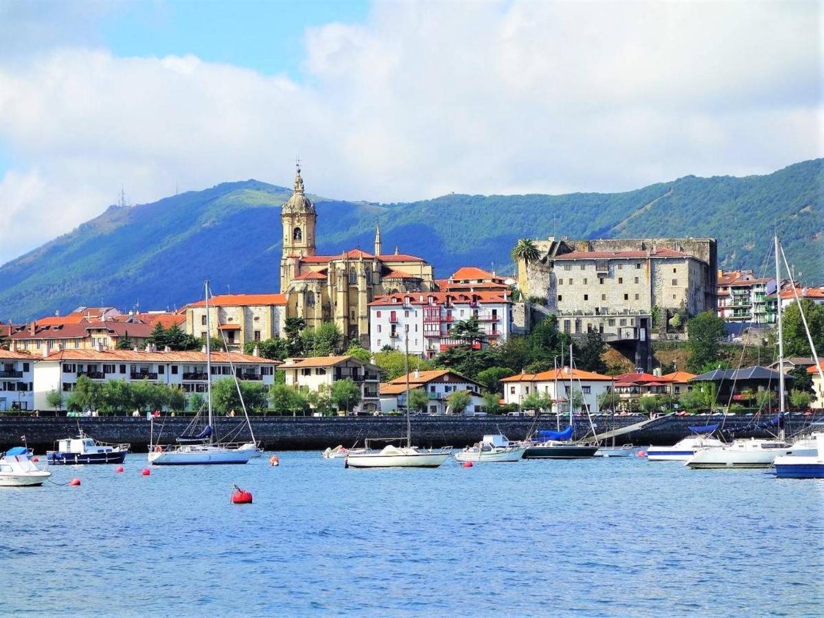 Appartement Rustique Face A La Mer A Hendaye Avec Balcon - Fr-1-2-294 Eksteriør billede